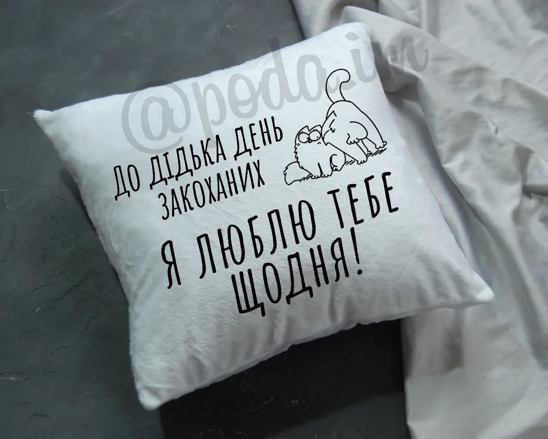 Подушка - До дідька День закоханих,я люблю тебе що