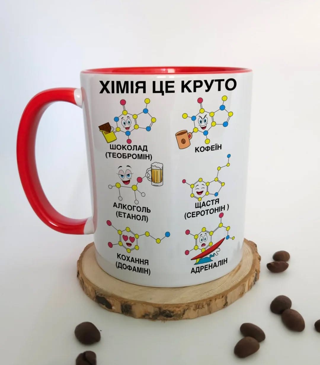 Чашка "Хімія це круто"
⠀
💰об'єм 330мл —190грн.
✉️