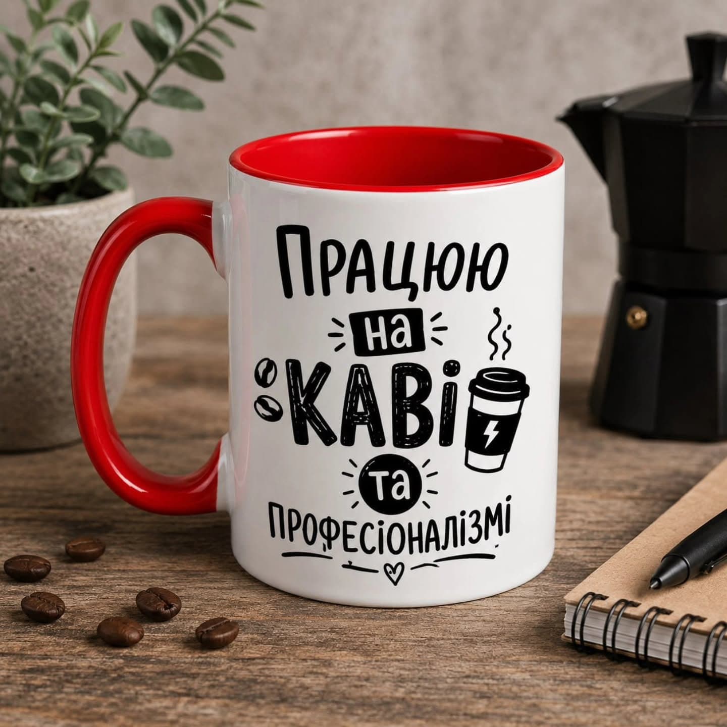 Секрет продуктивності?
☕ 50% кава
💼 50% професіон