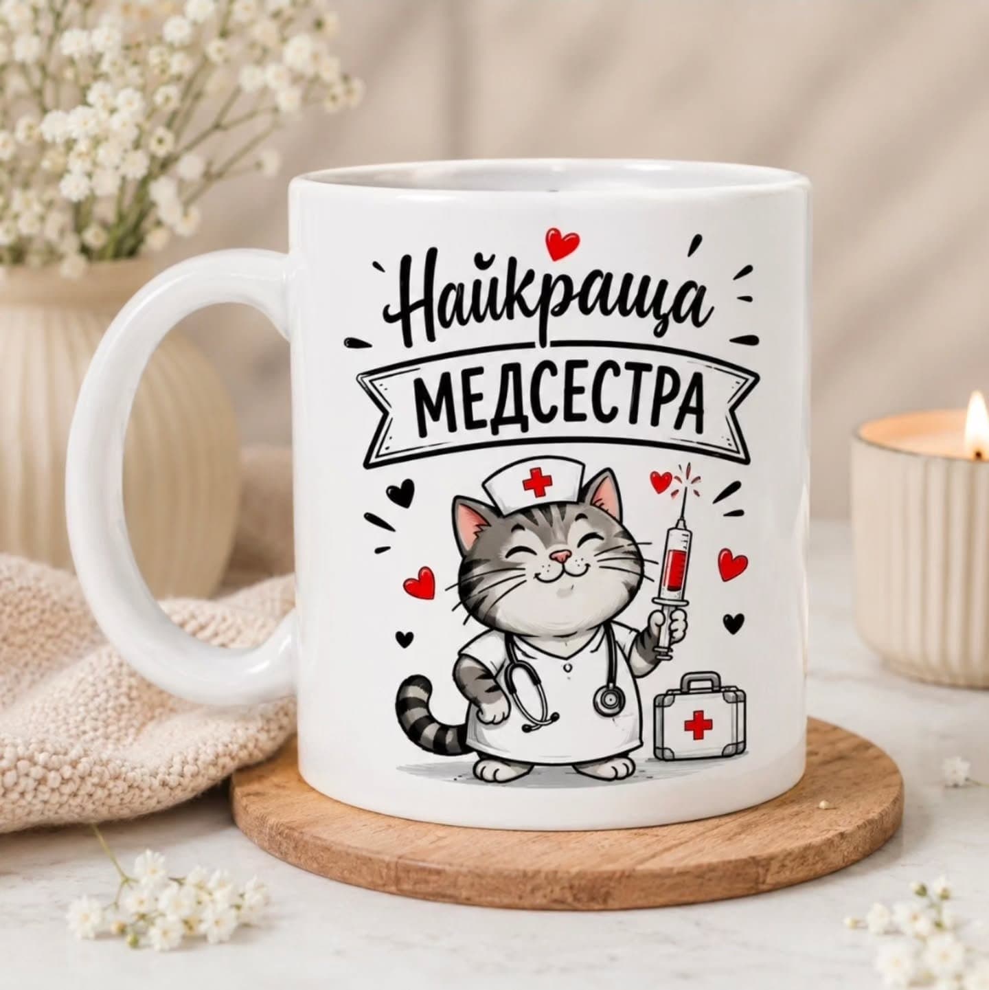 Чашка «Найкраща медсестра»